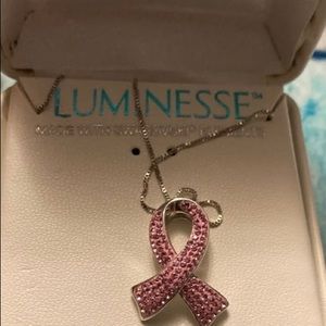 Breast Cancer Awareness Necklace